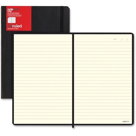 Rediform Office Product NOTEBOOK, EDGE, 6X9, 192PG, BK REDLEN5ERBK